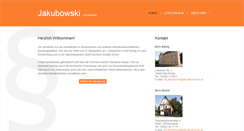 Desktop Screenshot of jakubowski.datevnet.de