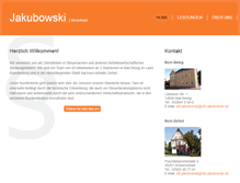 Tablet Screenshot of jakubowski.datevnet.de
